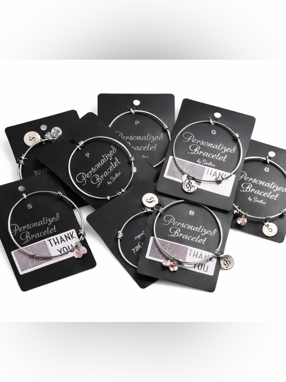 AJSC presents Swibco | A Curated Personal Initial Charm Bracelet